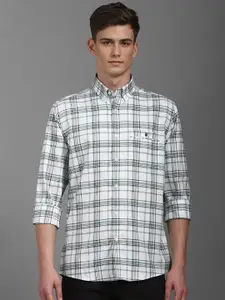 Louis Philippe Sport Men Slim Fit Opaque Checked Casual Shirt