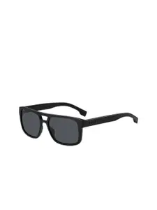 HUGO Men Rectangle Sunglasses with UV Protected Lens 20683380756IR