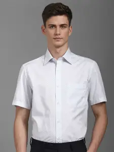 Louis Philippe Men Classic Opaque Printed Formal Shirt