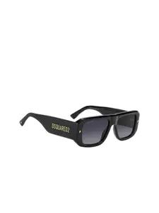 Dsquared2 Men Rectangle Sunglasses with UV Protected Lens 206530807549O