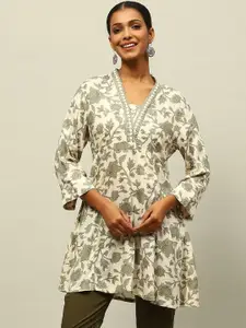 Rangriti Women Floral Printed Kurti