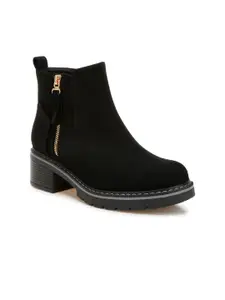 London Rag Women Zipper Regular Boots