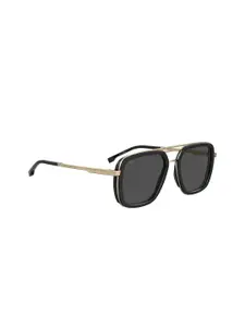HUGO Men Rectangle Sunglasses with UV Protected Lens 20375580755IR
