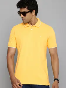 Indian Terrain Pure Cotton Polo Collar Casual T-shirt