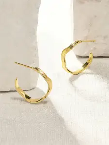 Accessorize Geometric Half Hoop Earrings