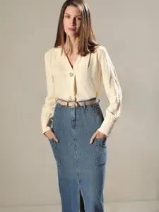 Vero Moda Women V-Neck Top