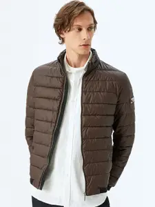 Koton Men Camouflage Striped Puffer Jacket