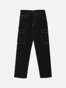 Allen Solly Junior Boys Relaxed Fit Mid-Rise Jeans