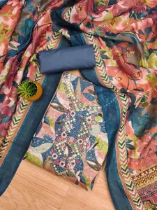 KIMISHA Printed Unstitched Dress Material