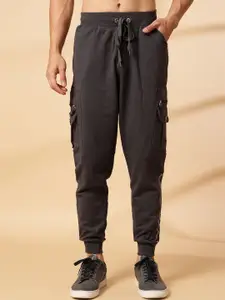 UZARUS Men Cotton Regular Fit Cargo Joggers