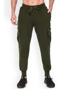 UZARUS Men Cotton Slim Fit Cargo Joggers