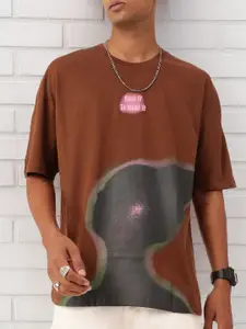 Kook N Keech Abstract Printed Relaxed Fit T-shirt