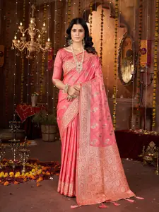 Mehrang Woven Design Zari Banarasi Saree