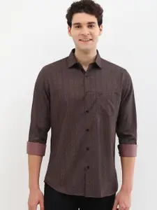 Allen Solly Men Slim Fit Opaque Printed Casual Shirt