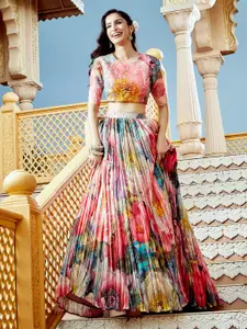 Alaya Advani Printed Ready to Wear Lehenga &