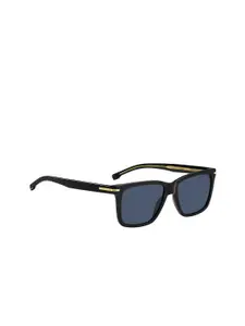 HUGO Men Rectangle Sunglasses with UV Protected Lens-20646780755KU
