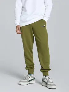 Puma Men Ess+ Two Color Logo Mid Rise Joggers