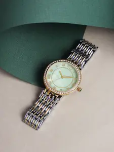 French Connection Women Dial & Stainless Bracelet Style Straps Analogue Watch FCN0117TM