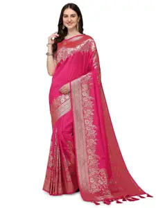 Mehrang Woven Design Zari Banarasi Saree