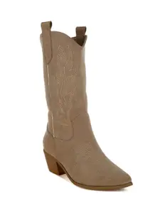 London Rag Women Embroidered Cowboy Boots