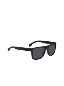 HUGO Men Rectangle Sunglasses with UV Protected Lens 20683480755IR