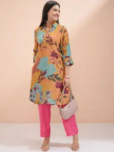 Vishudh Women Floral Printed Floral Kurta