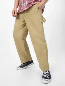 Urbano Fashion Men Pure Cotton Loose Baggy Fit Trouser