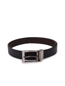 Elite Crafts Men Textured Leather Reversible Formal Belt