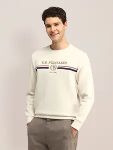 U.S. Polo Assn. Men Printed Pullover Sweatshirt