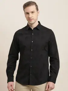 Turtle Men Classic Slim Fit Opaque Party Shirt