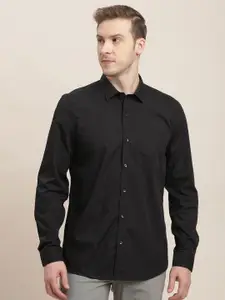 Turtle Men Classic Slim Fit Opaque Formal Shirt