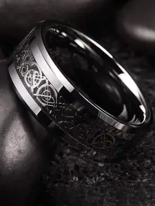 Lila Men Stainless Steel Thumb Valentine Finger Ring