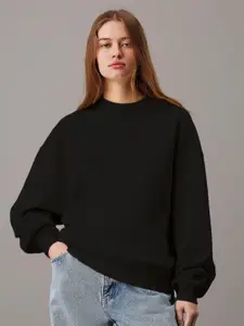 Kotty Women Round Neck Long Sleeves Sweatshirt