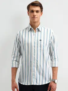 Arrow Sport Men Slim Fit Opaque Striped Casual Shirt
