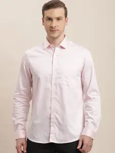 Turtle Men Classic Slim Fit Opaque Formal Shirt