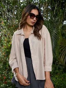 Campus Sutra Women Comfort Opaque Casual Shirt