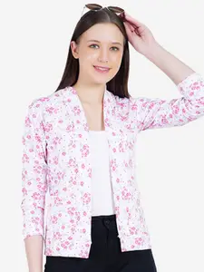 TEEMOODS Women Printed Shrug