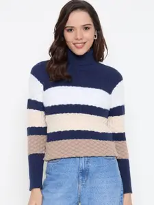 Duke Women Colourblocked Pullover