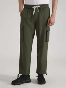 Banana Club Men Regular Fit Relaxed Cargos Trousers