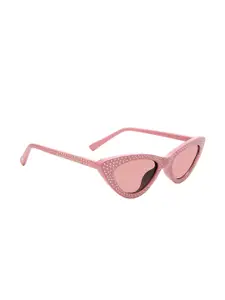 Steve Madden Women Cateye Sunglasses with UV Protected Lens
