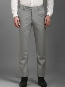 Louis Philippe Men Slim Fit Mid-Rise Formal Trousers