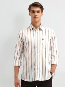 Arrow Sport Men Slim Fit Opaque Striped Casual Shirt