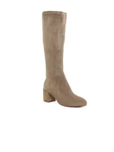 RAG & CO Women Casual Block-Heeled Regular Boots