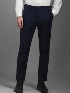 Louis Philippe Men Super Slim Fit Mid-Rise Trouser