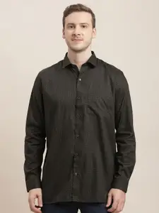 Turtle Men Classic Opaque Printed Formal Shirt