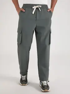 Banana Club Men Regular Fit Relaxed Cargos Trousers