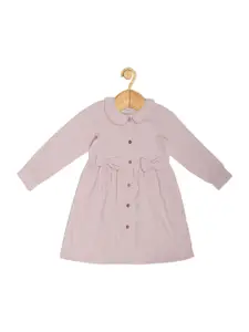 Creative Kids Girls Peter Pan Collar Fit and Flare Dress