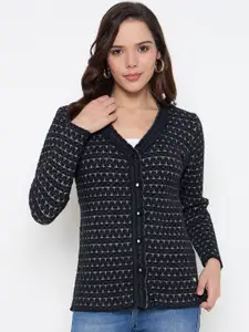 Duke Women V-Neck Cardigan Sweater