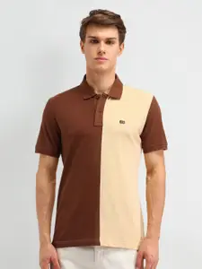 Arrow Sport Men Colourblocked Polo Collar T-shirt
