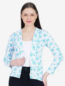 TEEMOODS Women Printed Shrug